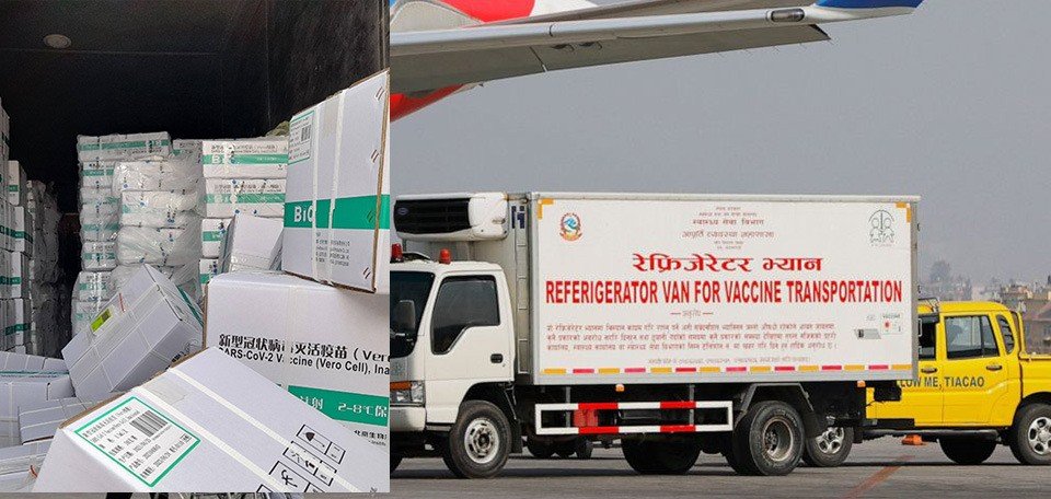 दशवटा भण्डारगृहमा करिब ३२ लाख मात्रा खोप सञ्चय गर्न सकिने