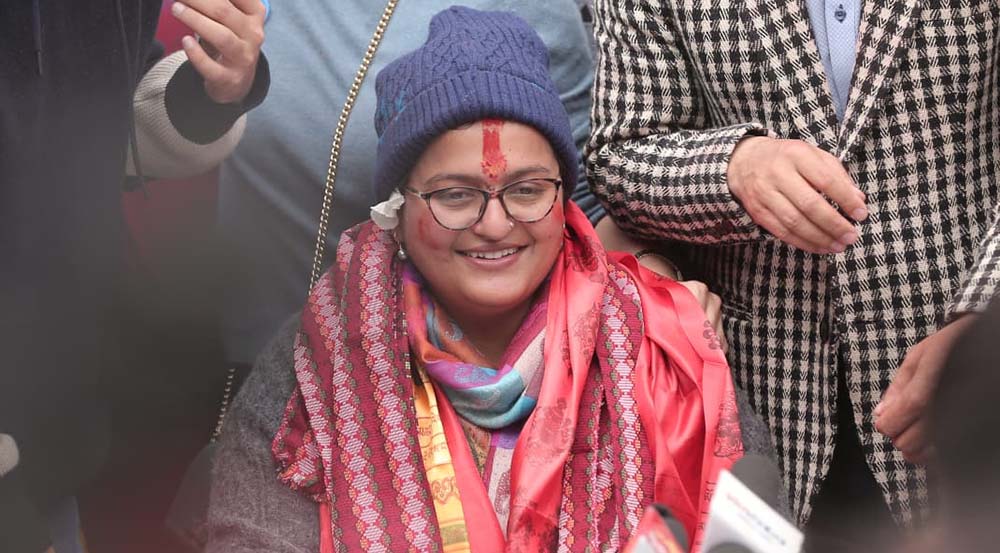 काठमाडौं–१ मा ११ दिनकी सुत्केरीकाे विजय यात्रा