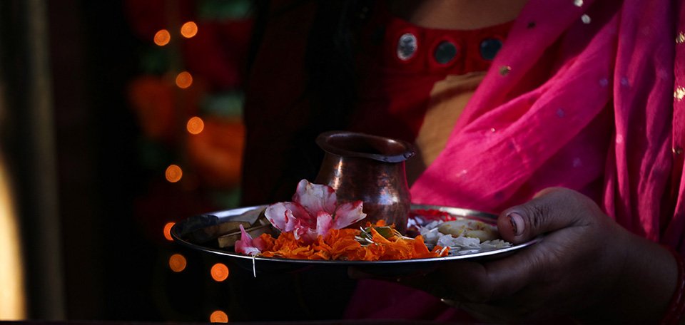 तस्बिरमा राजधानीका विभन्न शक्तिपीठहरूमा भीड