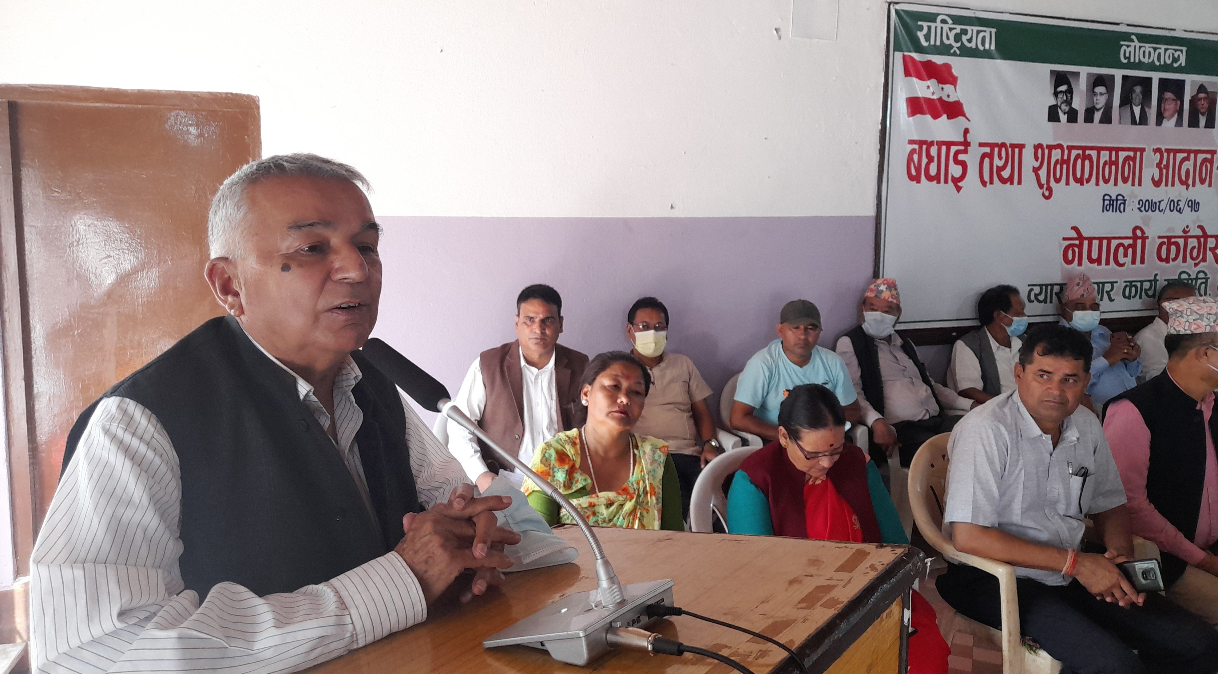 देशलाई निकास दिन जरुरीः नेता पौडेल