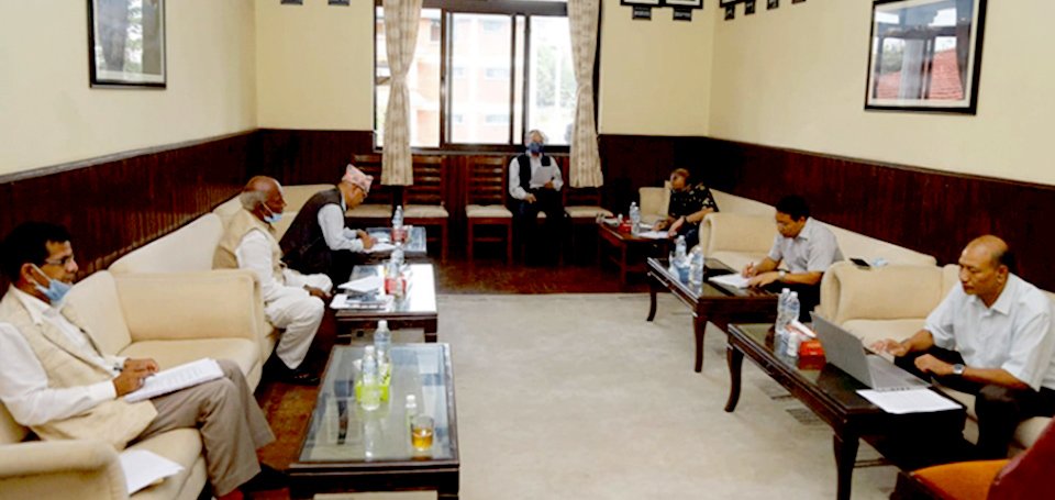 कार्यदलद्वारा साझा कार्यक्रम र सरकार सञ्चालन कार्यविधि तयार