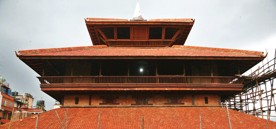 हनुमानढोका दरबार क्षेत्र २९ सम्पदाको पुनर्निर्माण