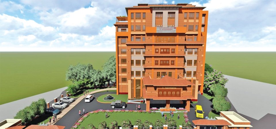 काठमाडौँ महानगरको आठतले भवन बन्ने